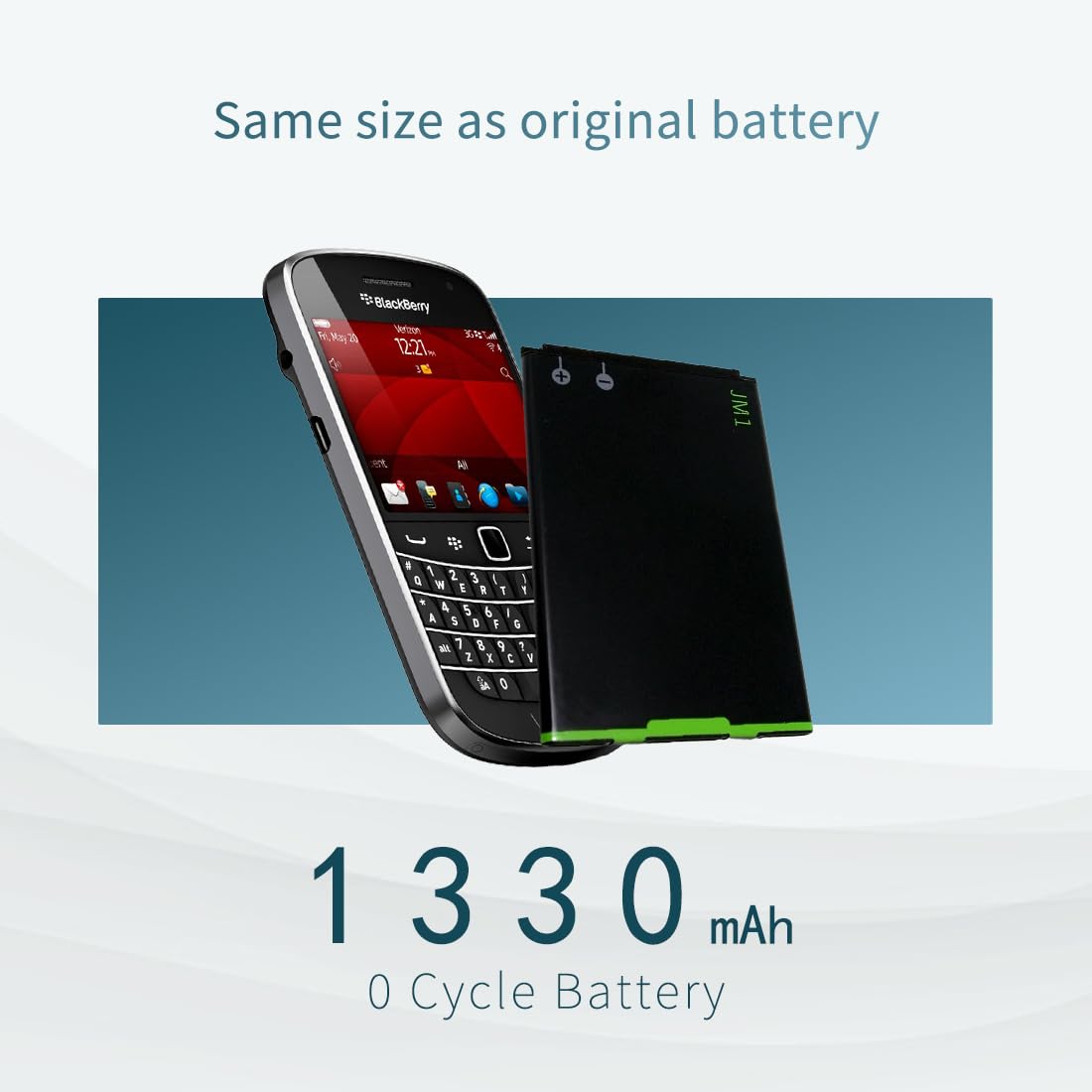 Amazon.com: The Replacement Battery for Black Berry JM1,New
